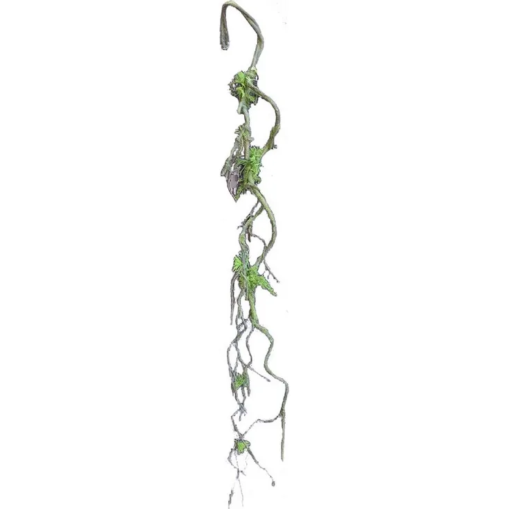 HTI-Living Kunstblume Moos Girlande Hellgrün 105 cm, Naturgetreu und filigran gearbeitet, für vielseitige Dekoration geeignet