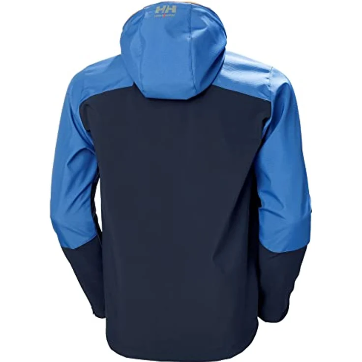 Helly Hansen workwear Arbeitsjacke Helly Hansen Softshelljacke Oxford, Bequeme Regen- und Windjacke mit verlängertem Rücken, blau – Bild 5