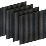 Schwaiger Solarmodul Slim-Line 4er Set, 800 Wp, leicht und kompakt für Balkon und Wohnmobile