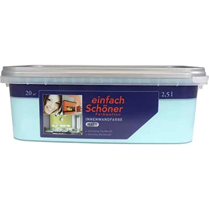 Wilckens Farben Innenwandfarbe matt, 2,5 L starke Deckkraft und intensive Farbwirkung – Bild 1