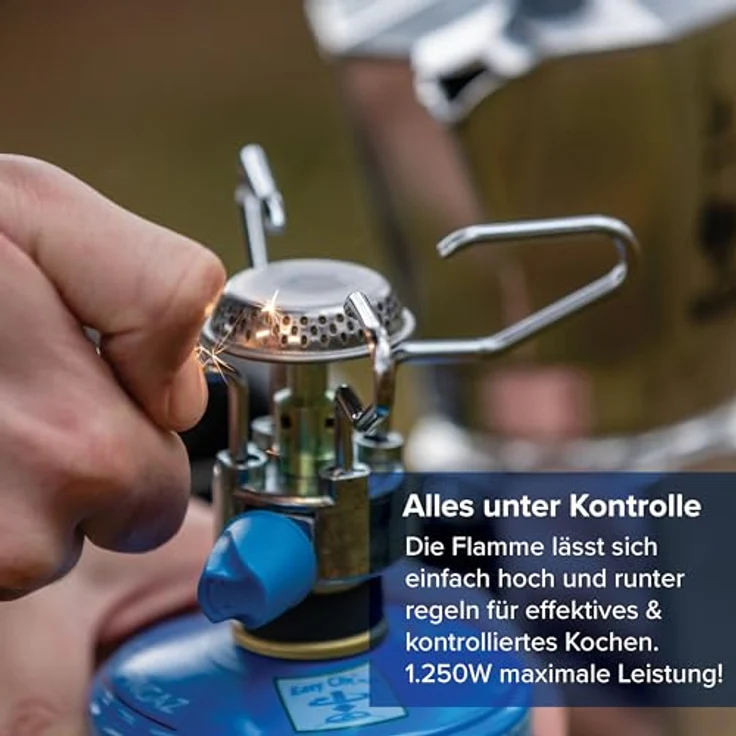 Campingaz Camp Bistro 3, Gas-Campingkocher mit Easy Clic Plus-System, leicht und kompakt – Bild 5