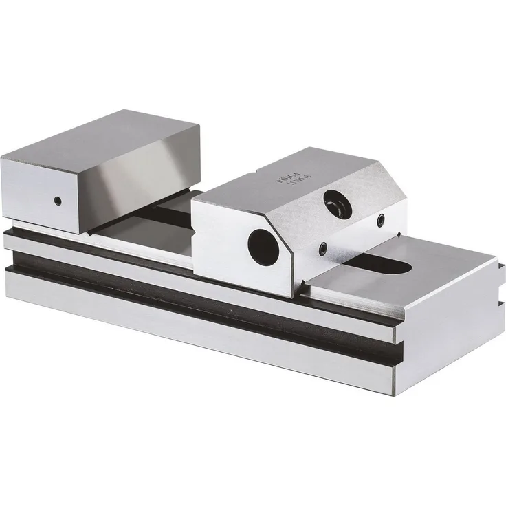 Röhm Maschinenschraubstock, Präzisionsspanner PL-S Größe 1 70 mm, legierter Werkzeugstahl, Niederzugeffekt