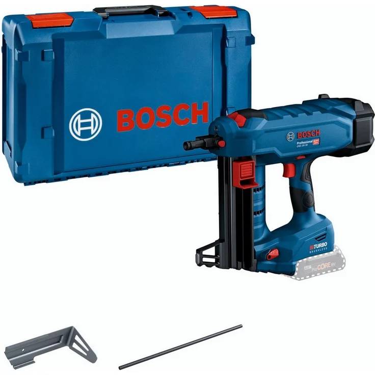 BOSCH Akku-Multifunktionswerkzeug GNB 18V-38 Akku-Betonnagler, Blau, kraftvolle BITURBO Brushless Technologie, kompatibel mit Bosch Professional System – Bild 1