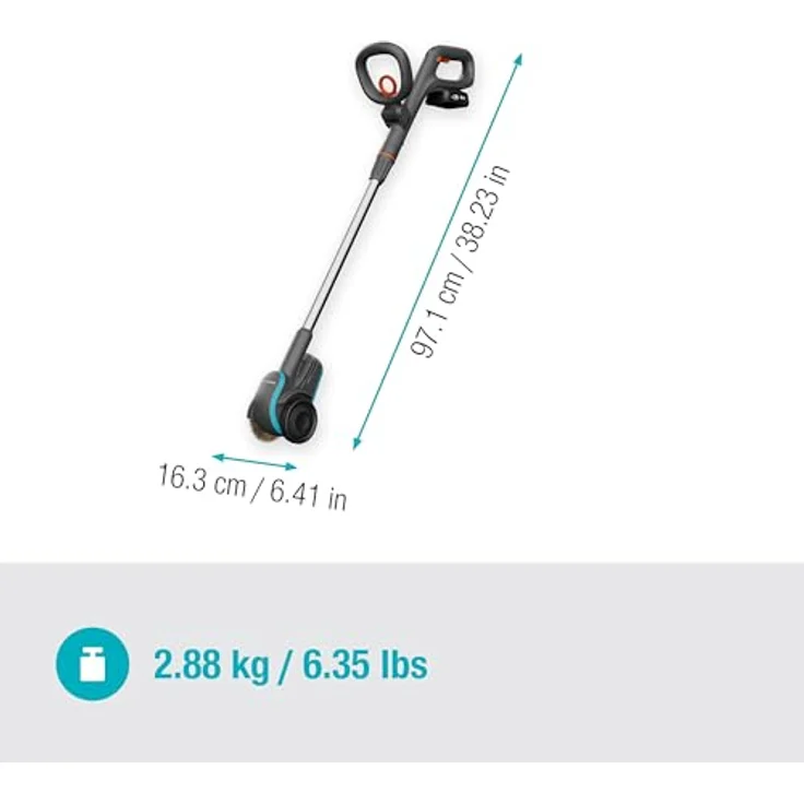 GARDENA Unkrautstecher Easy Weed 1800, Akku-betrieben, kompatibel mit allen POWER FOR ALL ALLIANCE Akkus - Preisvergleich – Bild 3