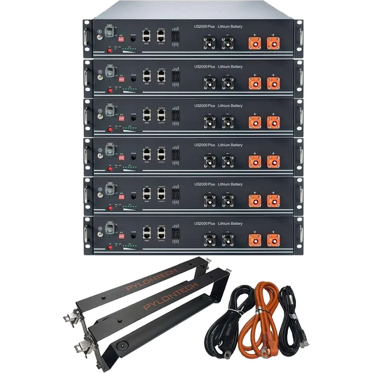 Pylontech US2000C, 14,4 kWh Solarspeicher Lithium LiFePO4 mit BMS, inklusive Halterung und Rack, 0% MwSt