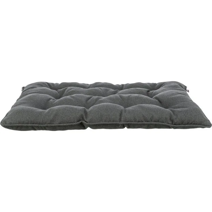 TRIXIE Kissen Caliente, hochwertiges Hundekissen aus Polyester, waschbar bis 95 °C, dunkelgrau