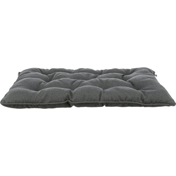 TRIXIE Kissen Caliente, hochwertiges Hundekissen aus Polyester, waschbar bis 95 °C, dunkelgrau