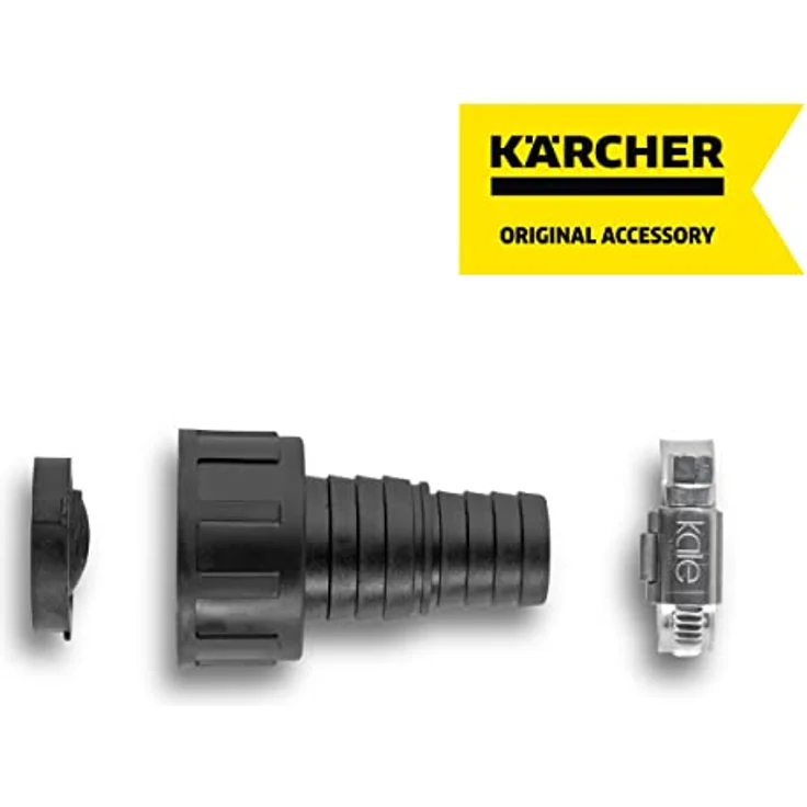 Kärcher 6.997-359.0 Anschluss (geeignet fuer Saugschlauch 3-4 Zoll+ 1 Zoll) Bewässerungszubehör – Bild 2