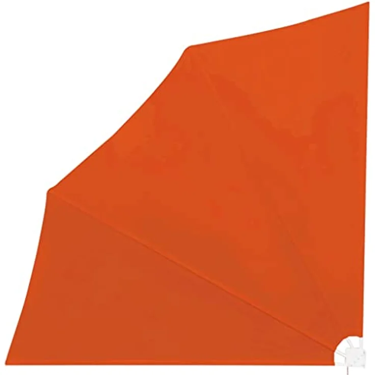 vidaXL Faltbarer Balkonfächer Terracotta-Rot, 140×140 cm, wasser- und schmutzabweisend, UV-beständig, pulverbeschichteter Stahlrahmen – Bild 3