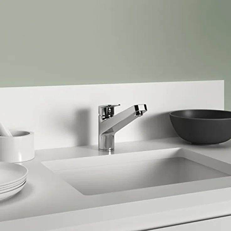 Ideal Standard Ceraplan Neo 1, Küchenarmatur in Chrom mit ECO-Funktion und 360° schwenkbarem Auslauf – Bild 4