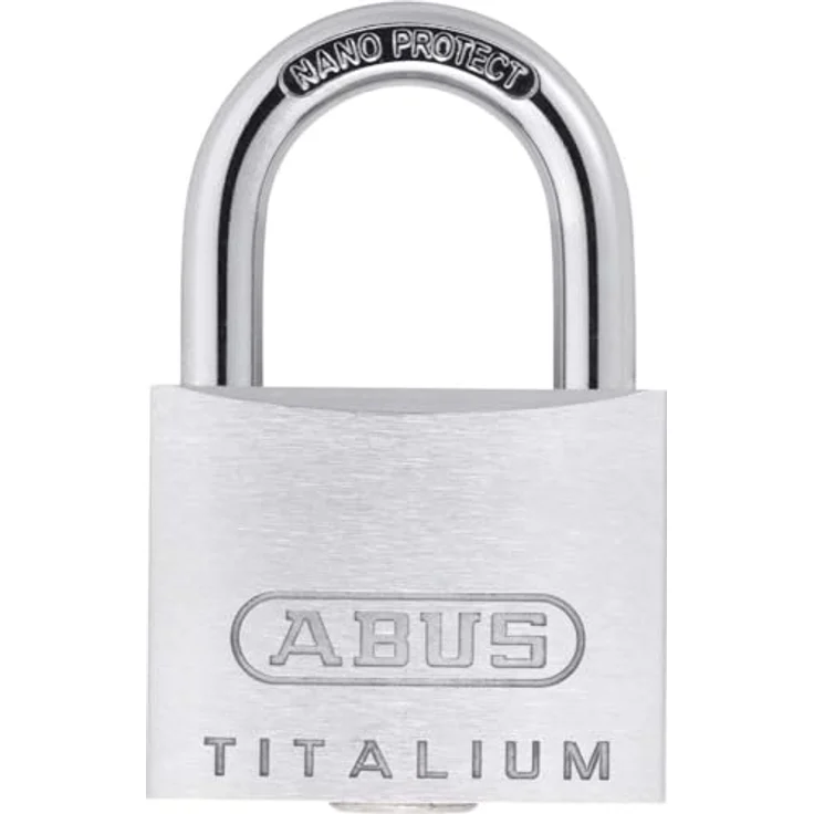 ABUS Zylindervorhangschloss 64TI/50, 50mm Titalium Schlosskörper, Spezialaluminium, NANO-Protect Beschichtung, 3mm Spezialstahlbügel – Bild 1