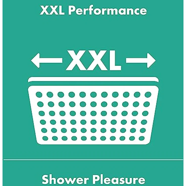 hansgrohe Kopfbrause Pulsify E, Regendusche mit PowderRain, 260mm, Brushed Bronze – Bild 5