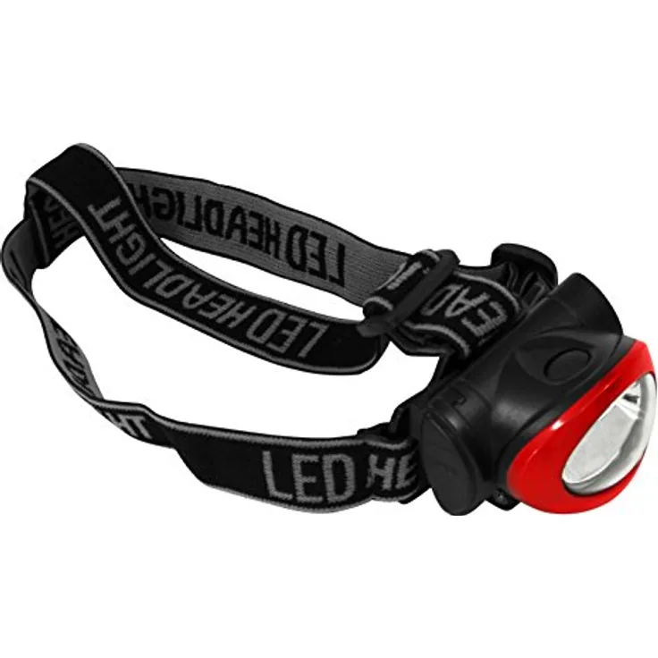 Eaxus® LED Stirnlampe - Kopflampe Dimmbar, Neigbar und Größenverstellbar