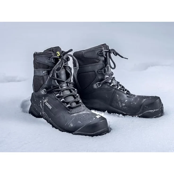 Uvex Sports uvex 3 Stiefel S3L 68772, Sicherheitsschuhe für schwere Anwendungen, schwarz, Weite 11, Größe 45 – Bild 2