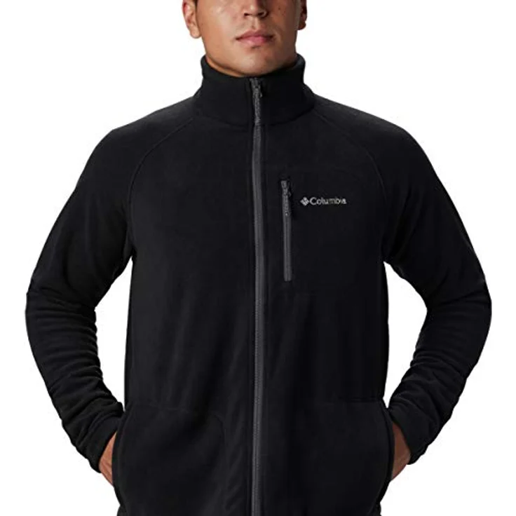 Columbia Winterjacke Fast Trek II Full Zip Fleece, Mikrofleece aus 100% Polyester, Schwarz – Bild 3