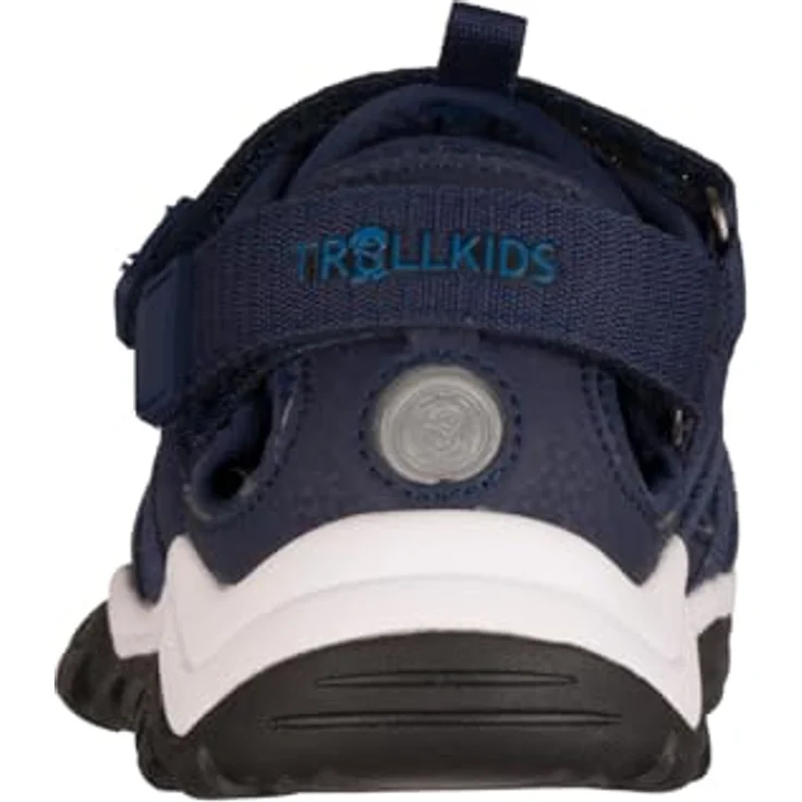 Trollkids Kid's Kristiansand Sandal XT, Sicherheitssandalen für Jungen, mit EVA-Sohle und Klettverschluss, Blau, Größe 34 – Bild 6