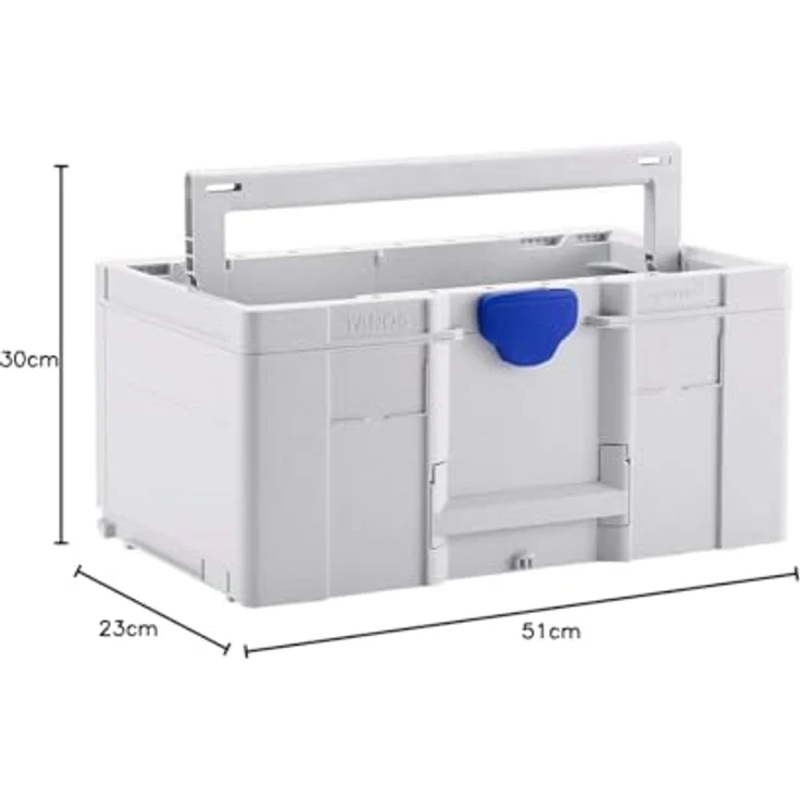 Tanos 83000015 Transportbox, ABS Kunststoff, (LxBxH) 296x508x230mm, robust und geräumig – Bild 2