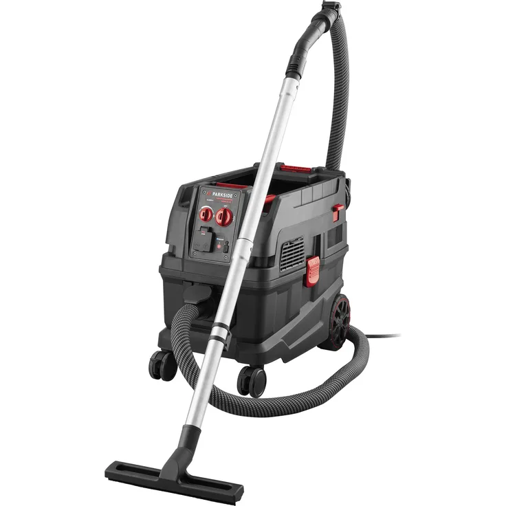 PARKSIDE Werkstatt-Sauger »PPWD 30 B2«, 1300 Watt mit 3-in-1 Bodendüse, 30 l Behältervolumen, App-Steuerung und antistatischem Saugschlauch