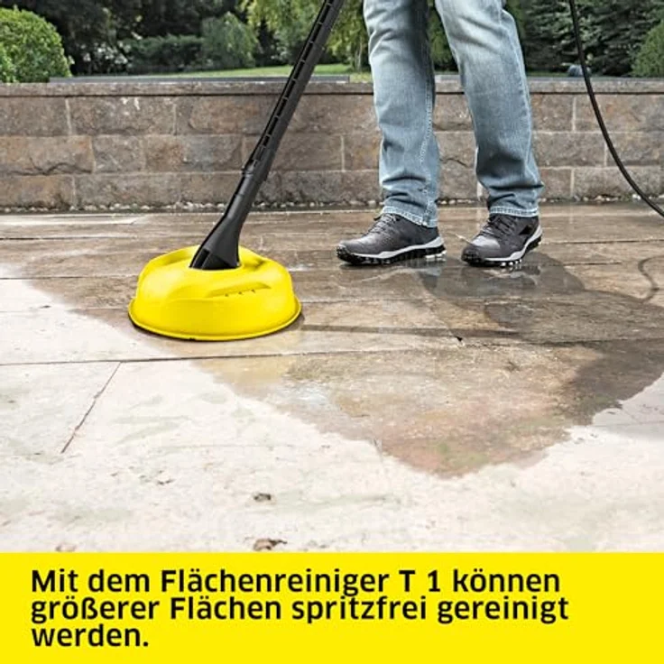 Kärcher Hochdruckreiniger K 3 FJ Home, Hochdruckschlauch 6m, Vario Power-Strahlrohr (VPS), Dreckfräser mit rotierendem Punktstrahl, inkl. Home Kit, blau – Bild 6