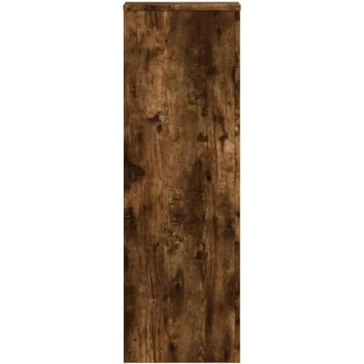 vidaXL Blumenständer 2 Stk Räuchereiche 33x33x100 cm Spanplat - Stabiler Pflanzenständer aus Holzwerkstoff, einfache Reinigung, zeitloses Design. – Bild 4