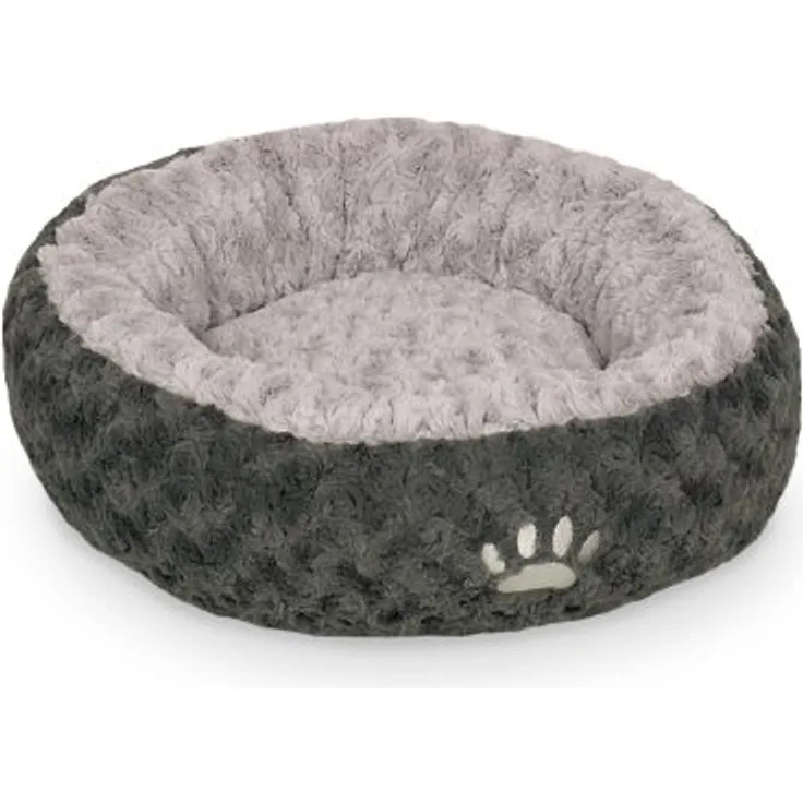 Nobby Donut "SEOLI" dunkelgrau / hellgrau Ø 80 cm