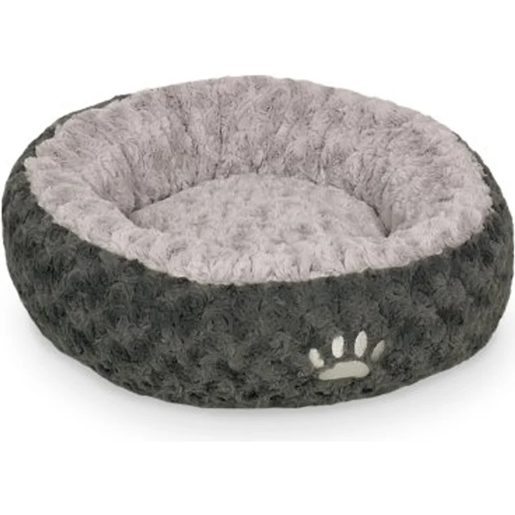 Nobby Donut "SEOLI" dunkelgrau / hellgrau Ø 80 cm