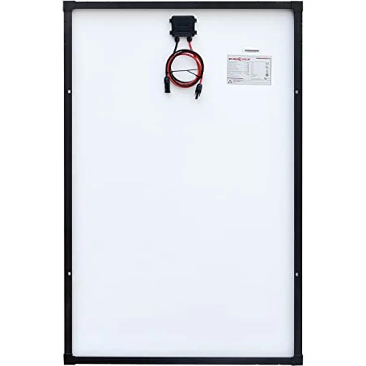 EnjoySolar Solarpanel enjoy solar® 180W 12V, monokristallines Solarmodul mit schwarzem Rahmen, 182mm PERC-Zellen, 23,1% Effizienz, IP67, TÜV-zertifiziert – Bild 3