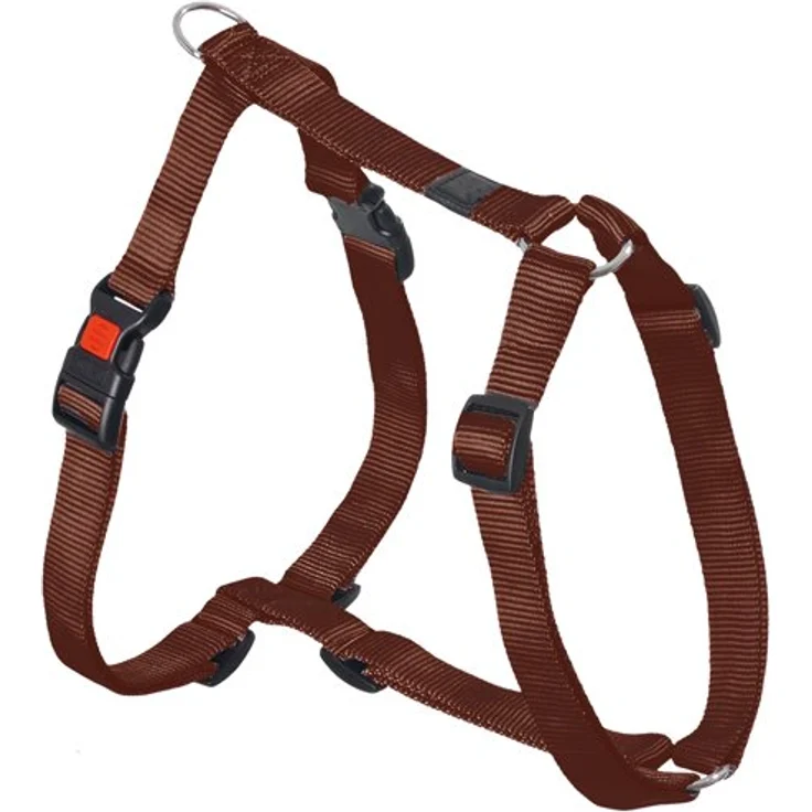 Karlie Art Sportiv Plus Geschirr, stufenlos verstellbar, Pflegeleicht, Größe L: 90 - 120 cm, Breite: 25 mm, XL, braun – Bild 2