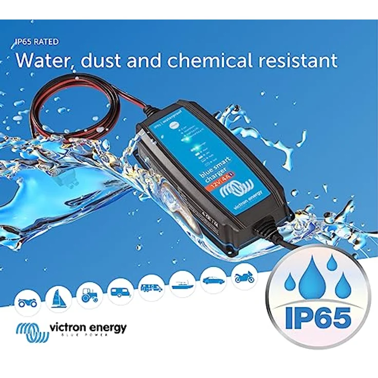 Victron Blue Smart IP65 Charger 12/4 230V Batterieladegerät – Bild 3