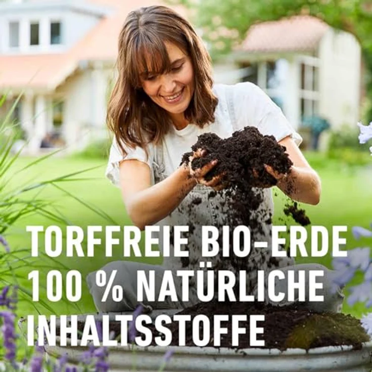 COMPO BIO Anzucht- und Kräutererde Zucht Erde 100% torffrei 20 L 28225 – Bild 3