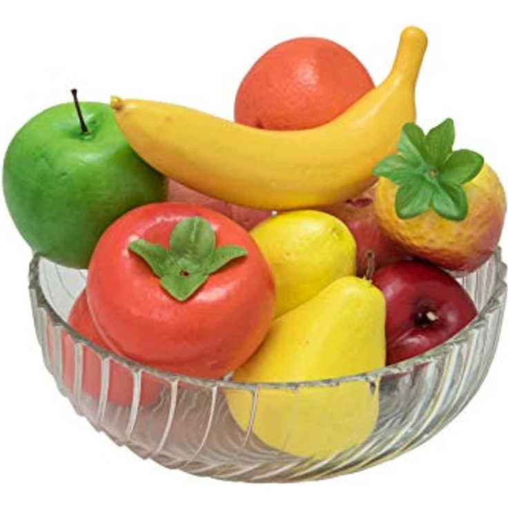 EUROPALMS Kunstpflanze Früchte-Mix im Beutel 12x, Höhe 22 cm, PE Polyethylen – Bild 3