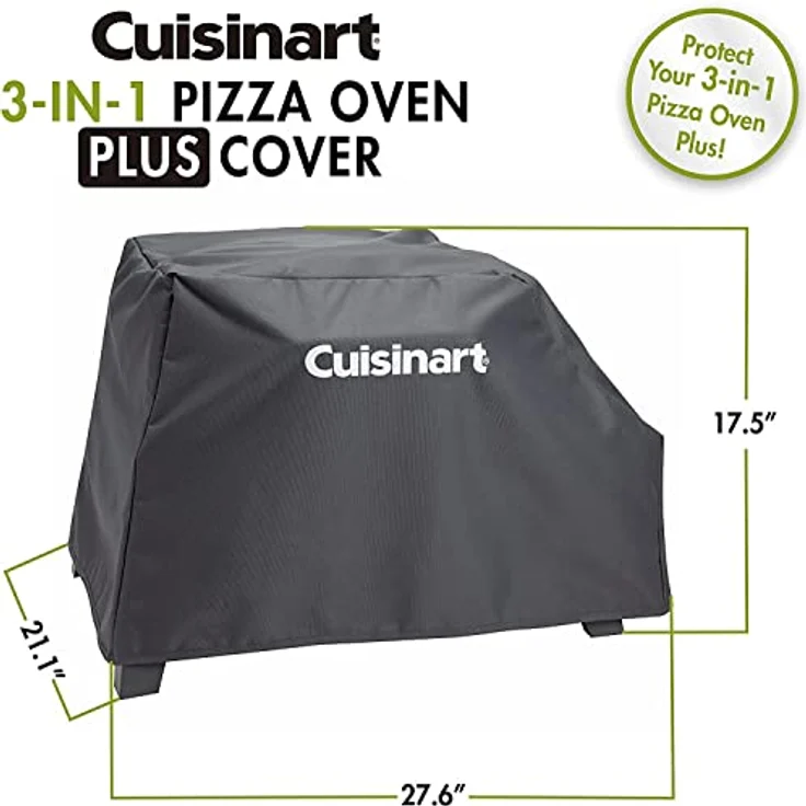 Cuisinart CGC-103 3-in-1 Pizzaofen-Grillabdeckung – Bild 4