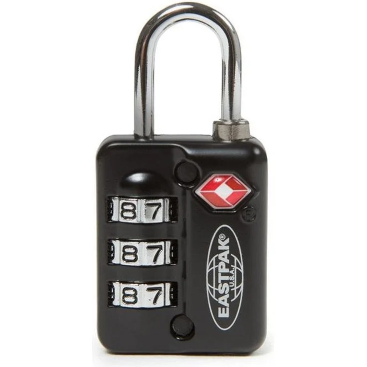 Eastpak Vorhängeschloss LOCK-IT SINGLE Black, TSA Schloss für unterwegs, kompatibel mit der Eastpak-Reiseausstattung – Bild 1