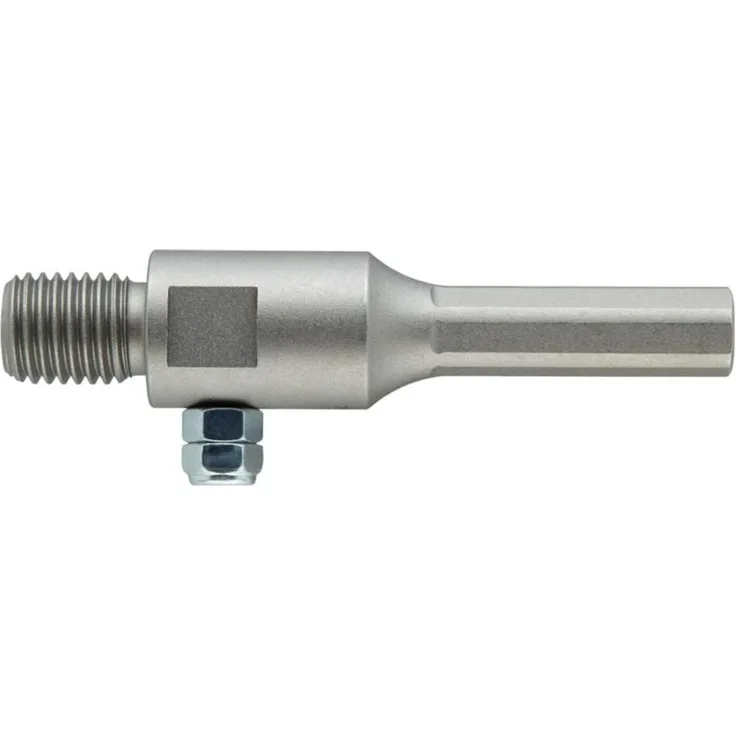 FORTIS Aufnahmeschaft 6-kant für Schlagbohrkronen, SW 7/16, Schaftdurchmesser 11,11 mm