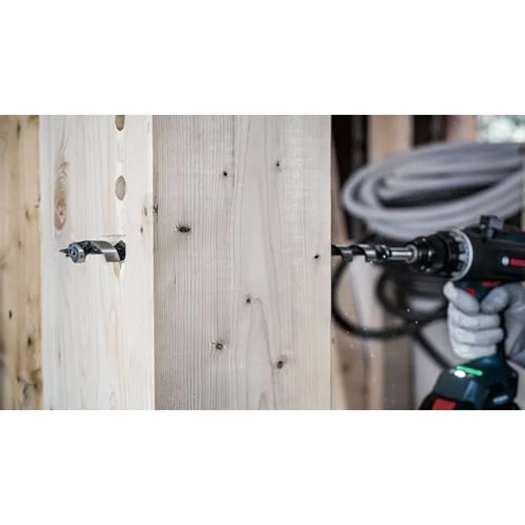 Bosch Holzschlangenbohrer, Sechskant 28 x 360 x 450 mm, d 11,1 mm - Preisvergleich – Bild 5