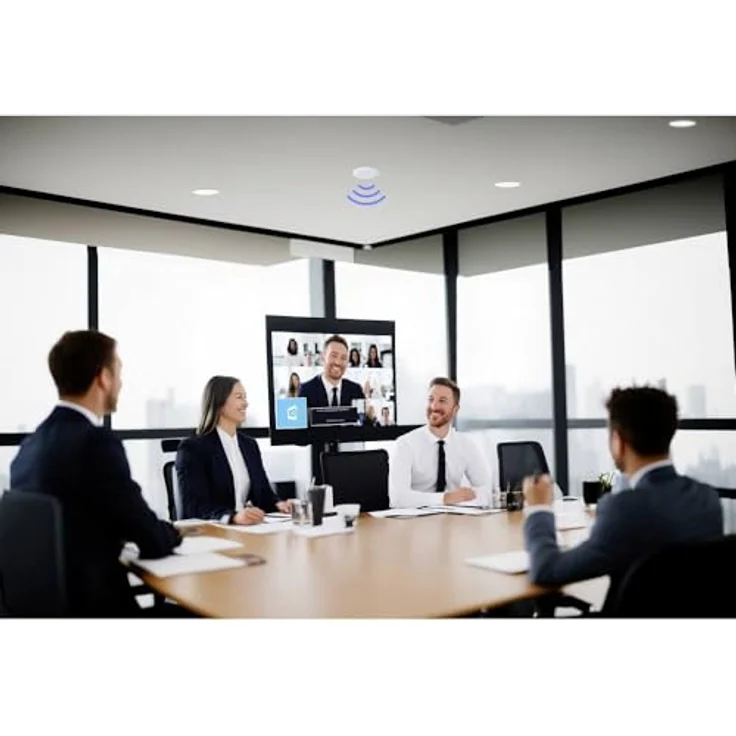 Sygonix SY-6683270 Präsenzmelder, 360° Aufputz Bewegungsmelder mit 2000 W Relais, Weiß – Bild 2