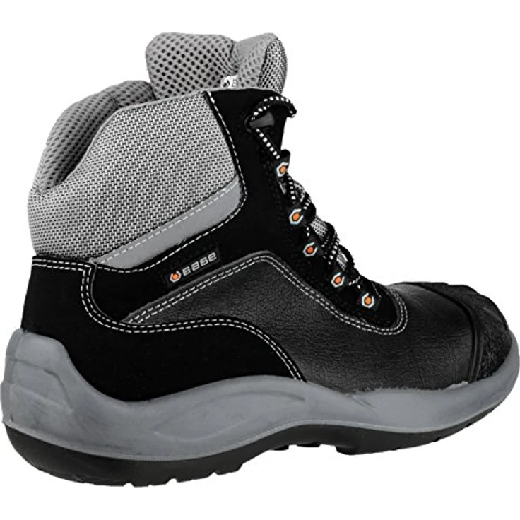 BASE B0119 Sicherheitsstiefel Beethoven S3, wasserabweisend, metallfreier Durchtrittschutz, rutschfeste TPU-Laufsohle, schwarz, Größe 40 – Bild 2