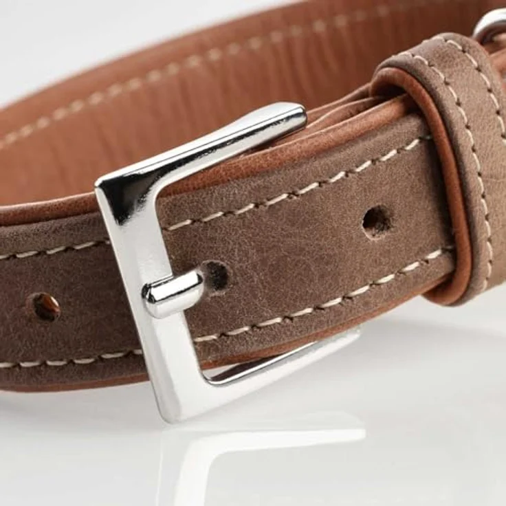 Hunter Hunde-Halsband Porto tabak-cognac XS – Bild 4