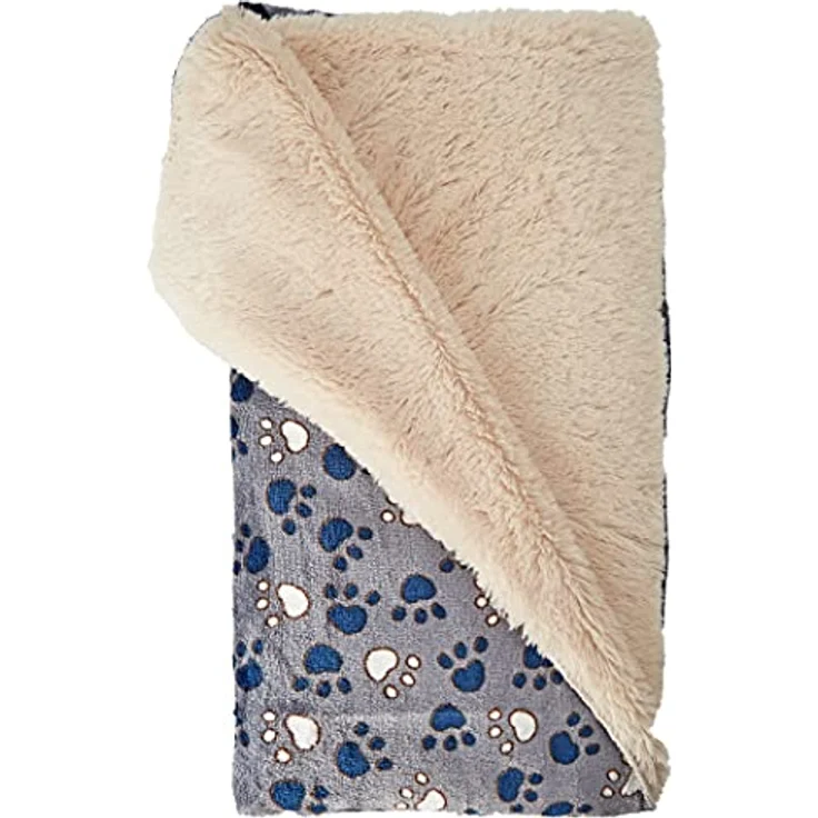 Trixie 37151 Decke Tammy, 150 × 100 cm, blau/beige – Bild 1