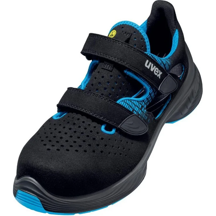 Uvex uvex 1 G2 6828945 Sicherheitssandale S1 Schuhgröße (EU): 45 Blau, Arbeitsschuh mit energierückführender Sohlentechnologie