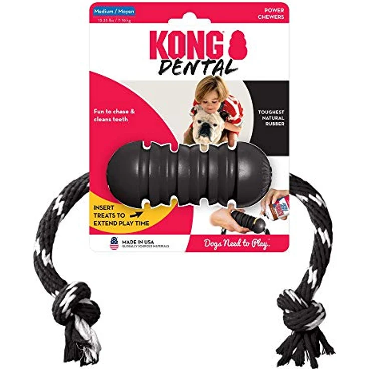 KONG® Extreme Dental mit Seil – Medium – Bild 3