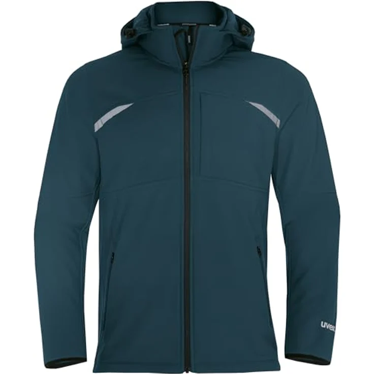 Uvex Sports, Softshelljacke uvex suXXeed craft, ergonomische Passform, sportliches Design, blau, nachtblau, XXL – Bild 2