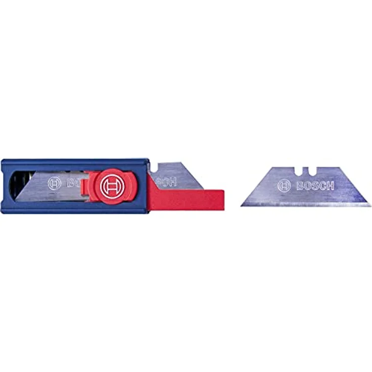 Bosch Professional 10 Ersatzklingen für Klappmesser (inkl. Trapezklingen, Einhandspender, Safety Transportbox) – Bild 3