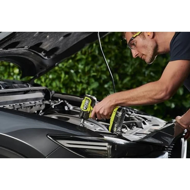 RYOBI 18 V ONE+ Brushless Akku-Schlagschrauber RIW18CBL-0, max. Drehmoment 450 Nm, 4 Drehmomenteinstellungen, Tri-Beam LED-Beleuchtung – Bild 3