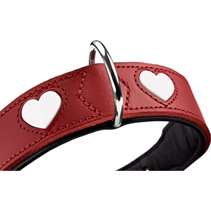 HUNTER Halsband Love Farbe rot/schwarz, Größe 55 – Bild 5
