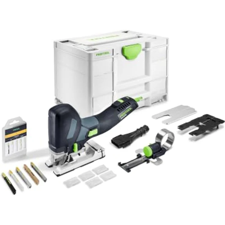 Festool PSC 500 EB-Basic-Set, Akku-Pendelhubstichsäge mit 120 mm Schnitttiefe und 3-Punkt-Führung, 18V – Bild 1