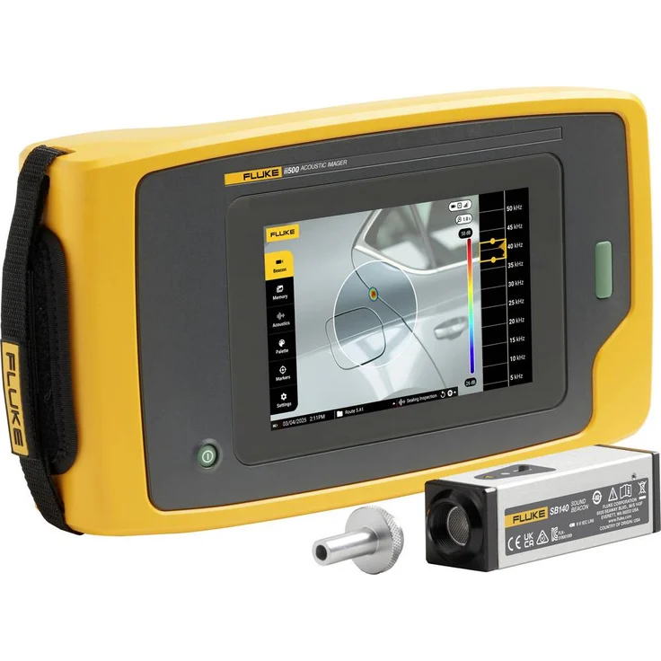 Fluke Schallkamera FLUKE-II500/SB140, Farbdisplay mit LeakQ™-Technologie, 15.4 - 115.2 dB, 2Hz - 52Hz, USB-C®