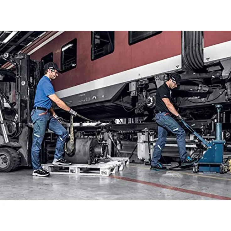 Uvex 2 Trend Boa Halbschuh S1P, Sportlicher Sicherheitsschuh in Schwarz-Grau-Orange mit BOA® Fit System und S1P SRC Schutzklasse – Bild 9