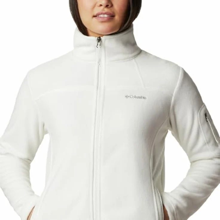 Columbia Fleecejacke Fast Trek™ II mit Oberarmtasche, Damen, Stehkragen, robustes Material, atmungsaktiv, schwarz – Bild 4