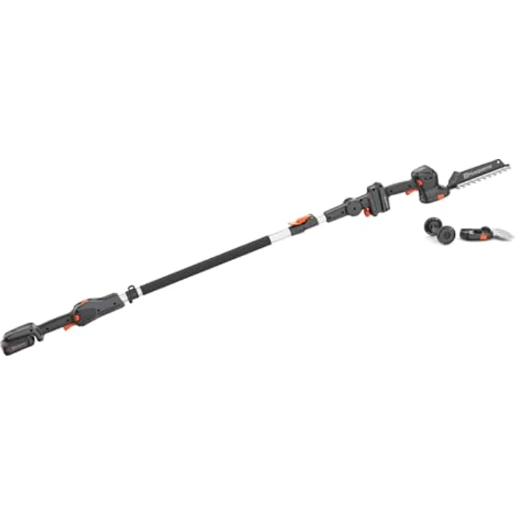 Husqvarna Aspire Akku Gras- und Strauchschere S20-P4A, Teleskopschaft, Multifunktionale Präzision, POWER FOR ALL ALLIANCE-Akkusystem, 18V (inkl. Verlängerung, Akku & Ladegerät) – Bild 1